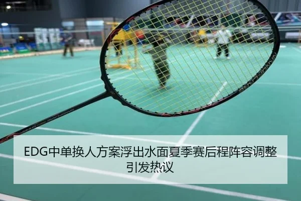 EDG中单换人方案浮出水面夏季赛后程阵容调整引发热议